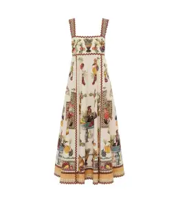 Alemais Mercado Exclusive Summer Midi Dress Print Size 10 for rent on The Volte - image 3