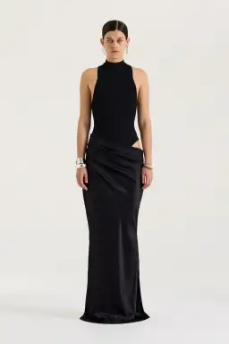 Henne Soraia Dress Black Size 8 for rent on The Volte - image 2