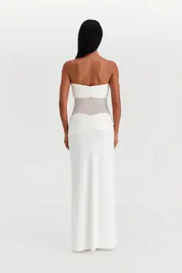 Sasha Therese Amara Maxi Dress White Size AU 8 for rent on The Volte - image 2