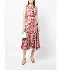 Rachel Gilbert Gigi Midi Dress Multi Size AU 12 for rent on The Volte - image 1