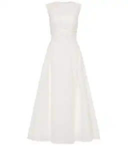 Rachel Gilbert Sophie Midi Dress White Size AU 10 for rent on The Volte - image 1