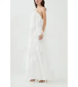 Aje Pandorea Maxi Dress in Ivory Size XXL / AU 16 for rent on The Volte - image 2