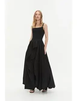 Aje Alani Gown Maxi in Black Size AU 10 for rent on The Volte - image 8