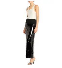 Sass and Bide Deliria Maxi Skirt in Black Size AU 8 for rent on The Volte - image 2