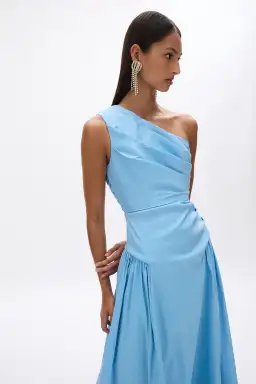 Rachel Gilbert Banksia Dress Blue Size 2 / AU 10 for rent on The Volte - image 3