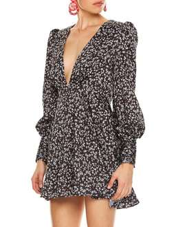 Talulah Embody The Love Long Sleeve Mini Dress Print Size XS / Au 6 for rent on The Volte - image 2