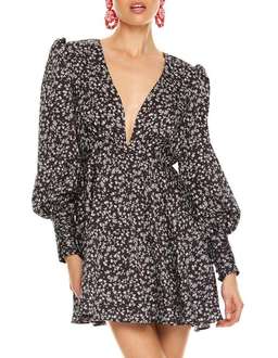 Talulah Embody The Love Long Sleeve Mini Dress Print Size XS / Au 6 for rent on The Volte - image 4