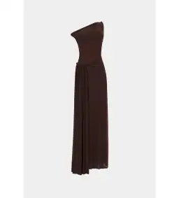 Misha Sisal Maxi Dress Espresso Size 10/M for rent on The Volte - image 7