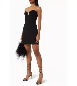 Rebecca Vallance Altair Mini Dress Black Size 10