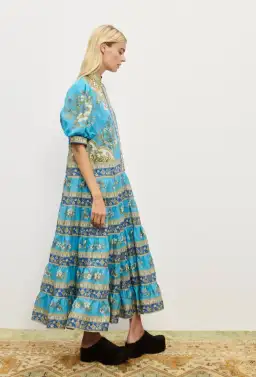 Alemais Cassie Tiered Midi Dress- 4 for rent on The Volte - image 2