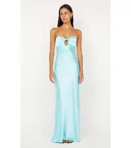 Bec & Bridge Cinder Twist Maxi Dress in Turquoise Size S / AU 8 for rent on The Volte - image 1