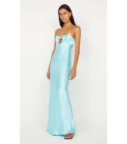 Bec & Bridge Cinder Twist Maxi Dress in Turquoise Size S / AU 8 for rent on The Volte - image 2