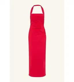 Shona Joy Lani Draped Halter Maxi Dress Chilli Size AU 14 for rent on The Volte - image 6