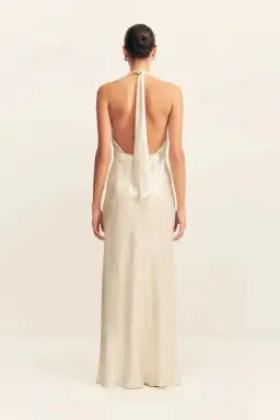 Shona Joy Calder Halter Neck Maxi Dress Bubbly Size 6 for rent on The Volte - image 5