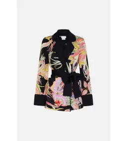 Camilla Relaxed Jacket with Hip pockets in Lady of the Moon Size S / AU 10 for rent on The Volte - image 5