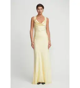 Hansel and Gretel Cameron Maxi  Dress in Butter Size AU 14