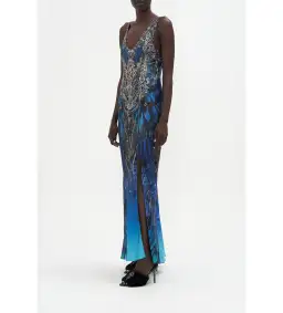 Camilla Bias Cut Tank Dress in Ground Control Size S / AU 10 for rent on The Volte - image 2