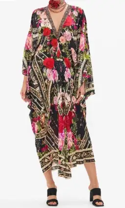 Camilla Reservation For Love T Shape Long Kaftan One Size for rent on The Volte - image 1