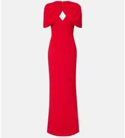 Rebecca Vallance Cameron Gown Maxi Dress in Red Size AU 12 for rent on The Volte - image 5