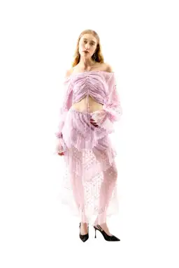 ALICE by Alice McCall Petra Crop Top Lavender Size 12 for rent on The Volte - image 4