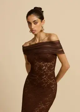 Arcina Ori Milana Dress in Chocolate Size M/AU10 for rent on The Volte - image 5
