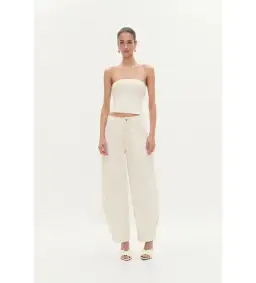 Aje Reflect Denim Barrel Jeans Daylight Size 10 for rent on The Volte - image 1