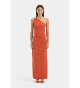 Sir the Label Rossanna Gown Terracotta Size 10 for rent on The Volte - image 1