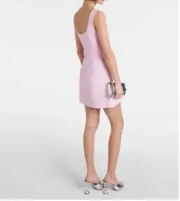 Rebecca Vallance Jenna Bustier Mini Dress Pink Size 16 for rent on The Volte - image 3