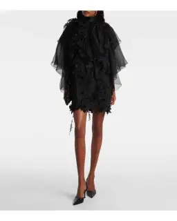 Zimmermann Hypnotic Applique Mini Dress Size 0 / AU 8