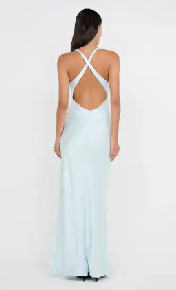 Bec + Bridge The Dreamer V Neck Dress Arctic Blue Size 4 for rent on The Volte - image 4