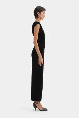 Sir the Label Ettore Gown Black Size 3/AU 12 for rent on The Volte - image 6