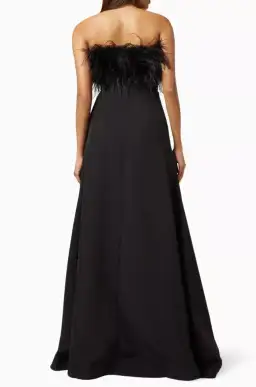 Rachel Gilbert Linc Gown Black 1/AU8 for rent on The Volte - image 3