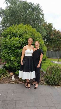 Pilgrim Black and white formal dress size 10 for rent on The Volte - image 2