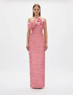 Rachel Gilbert Jensen Gown Maxi Pink Size AU 14 for rent on The Volte - image 1