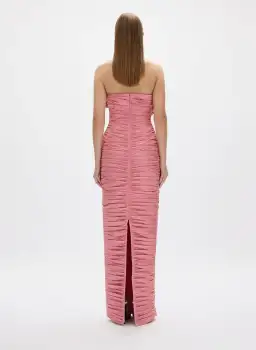 Rachel Gilbert Jensen Gown Maxi Pink Size AU 14 for rent on The Volte - image 3
