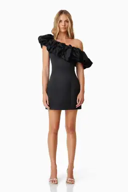 Elliatt Amelie Party Mini Dress Black Size M / AU 10 for rent on The Volte - image 1