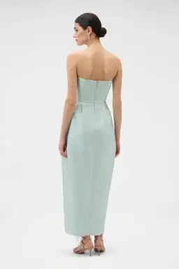 Oroton Bodice Detail Gown Glass Size 8 for rent on The Volte - image 3