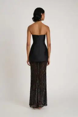 Eliya The Label Nerissa Maxi Dress Size Black M/AU 10 for rent on The Volte - image 2