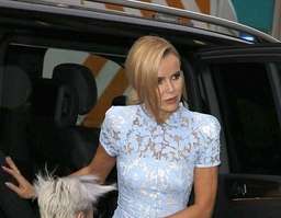 Lover Warrior Lace Dress Powder Blue Size 10 for rent on The Volte - image 2