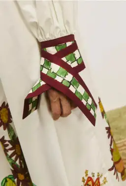 Alemais Katerina V Neck Midi Dress Size 10  for rent on The Volte - image 5