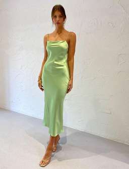 Bec & Bridge Apple Eyes Maxi Dress Apple Green Size 10  for rent on The Volte - image 2