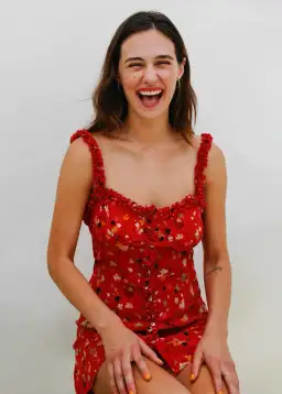 Realisation Par The Julia in Rouge Fleur Size M/AU 10 for rent on The Volte - image 3