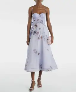 Zimmermann Hypnotic Picnic Dress Lilac Poppy Size 6 for rent on The Volte - image 2