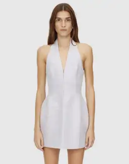 Camilla and Marc Altair Mini Halter Dress Lilac Size 12 for rent on The Volte - image 4