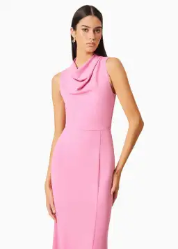 Elliat Jamie Midi Dress in Pink Size 6 for rent on The Volte - image 4