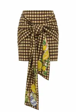 Alemais Gabrielle Mini Skirt Size 10 for rent on The Volte - image 1