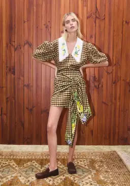 Alemais Gabrielle Mini Skirt Size 10 for rent on The Volte - image 2