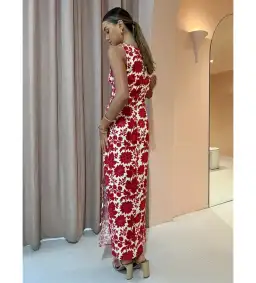 Sir the Label Cinta Cut Out Midi Dress Valentina Floral Size 0 AU 6 for rent on The Volte - image 5