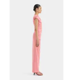 Sir the Label Giacomo Gathered Gown Pink Size 1 AU 8 for rent on The Volte - image 2
