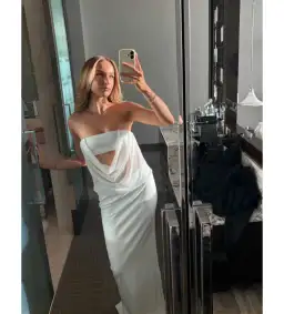 Natalie Rolt Tayte Maxi Dress White Size 1 AU 8 for rent on The Volte - image 2